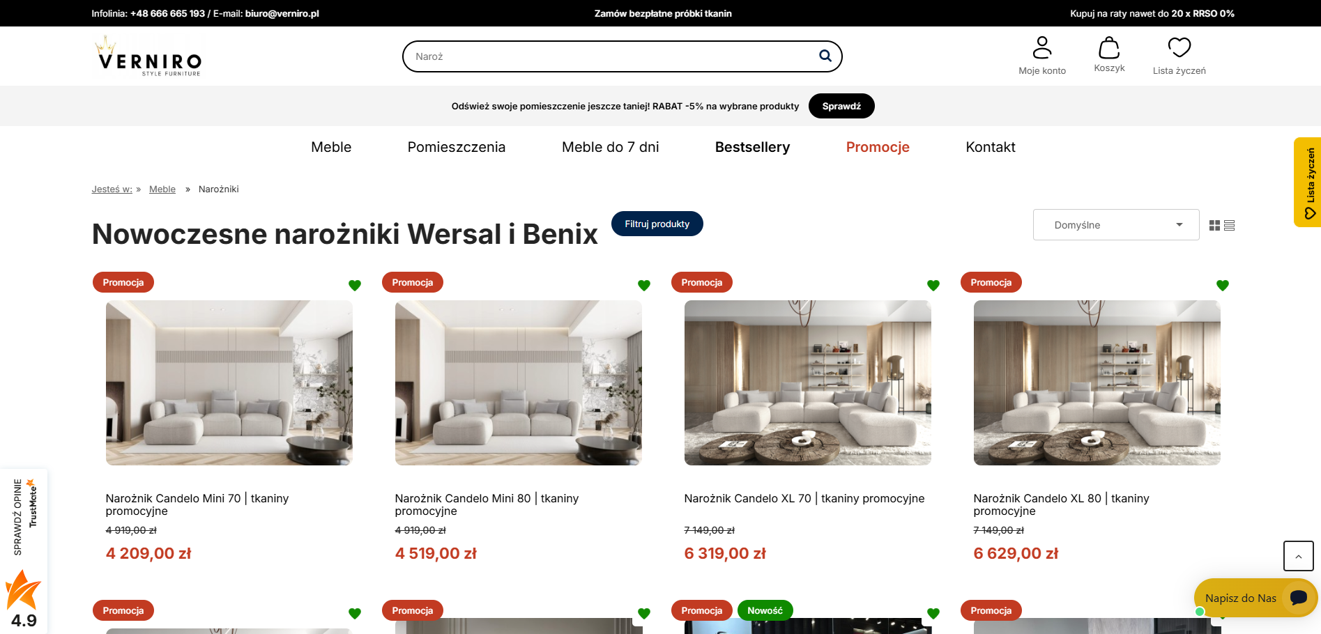 Domowe kino, relaks, spotkania z przyjaciółmi - jak narożnik Wersal zmienia codzienność?