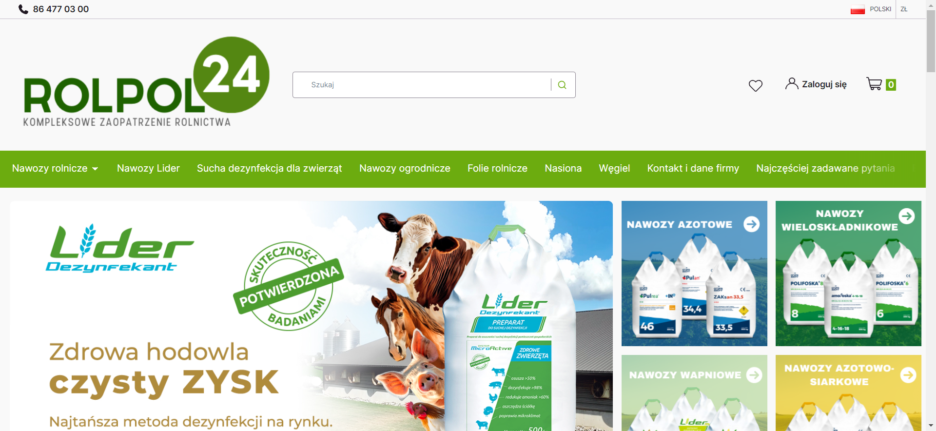 Zaopatrzenie rolnictwa - od środków ochrony roślin po części zamienne