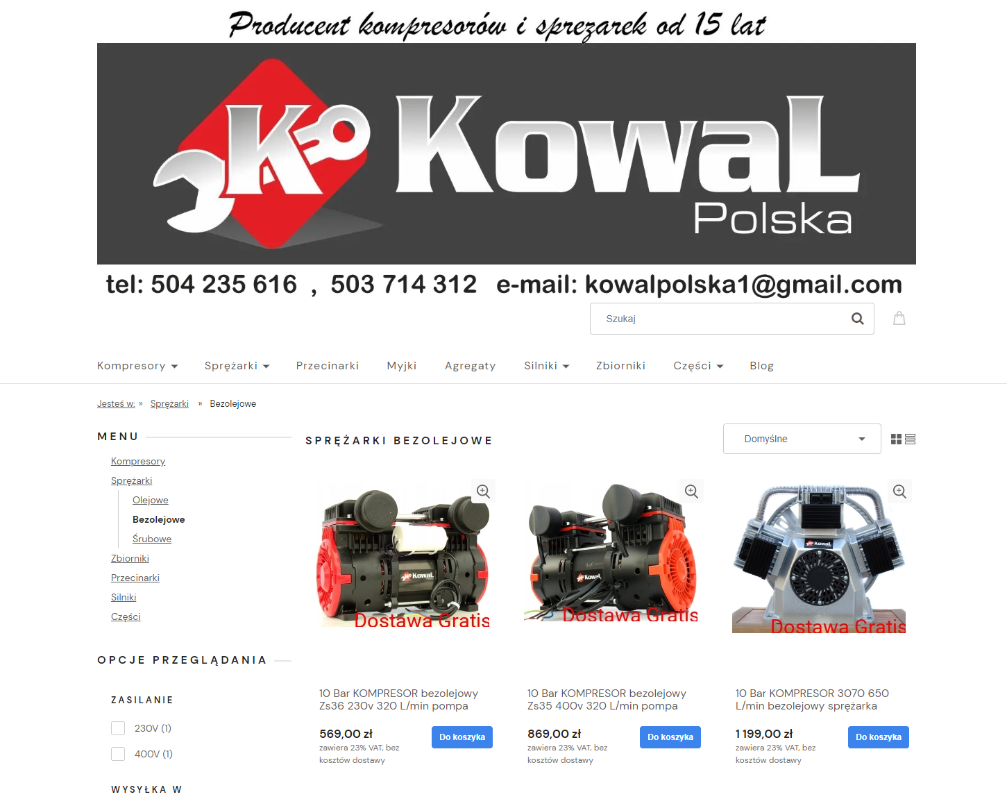 Sprężarki bezolejowe a jakość sprężonego powietrza w instalacjach technologicznych