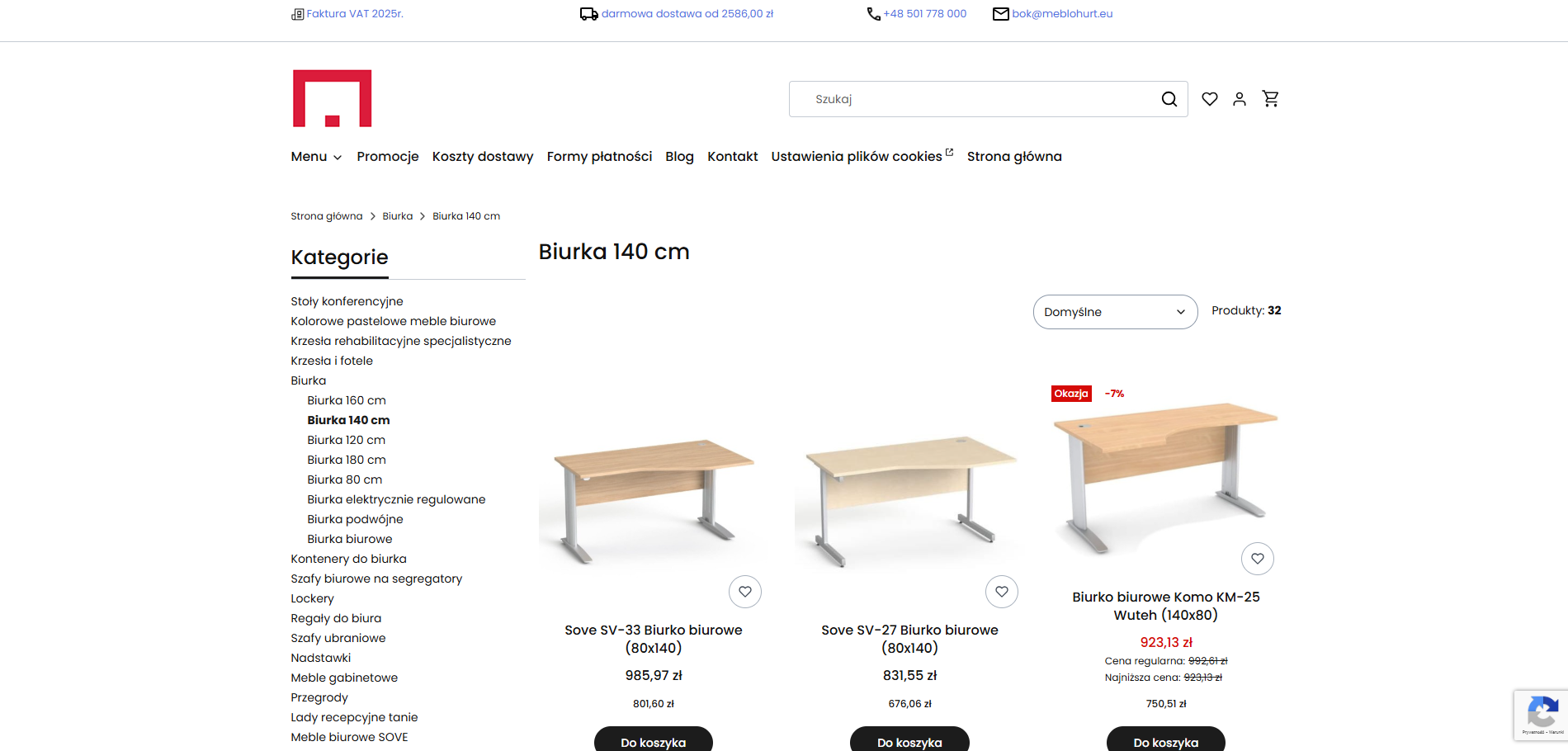 Dlaczego biurka 140 cm to złoty środek między funkcjonalnością a oszczędnością miejsca?