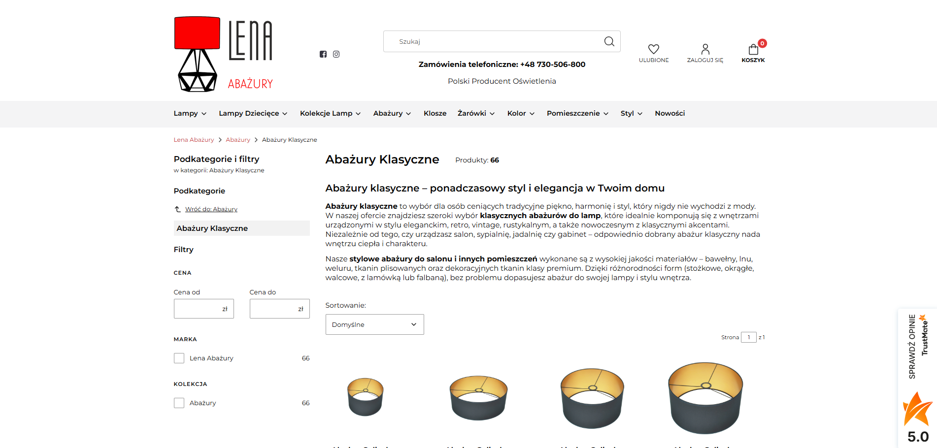 Klasyczne abażury do salonu i sypialni - subtelny sposób na ciepłe i przytulne wnętrze