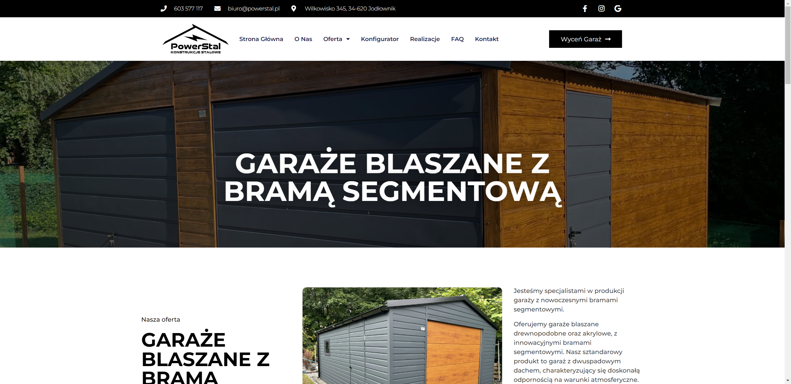Nowoczesne garaże blaszane z bramą segmentową - estetyka, która pasuje do współczesnej zabudowy