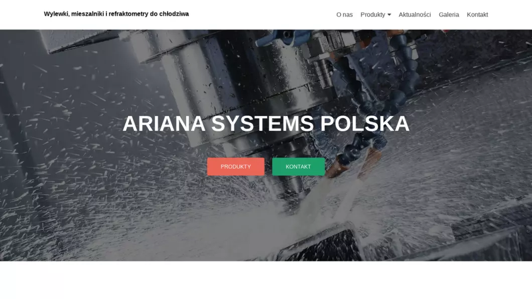Ariana - Wylewki, mieszalniki i refraktometry do chłodziwa